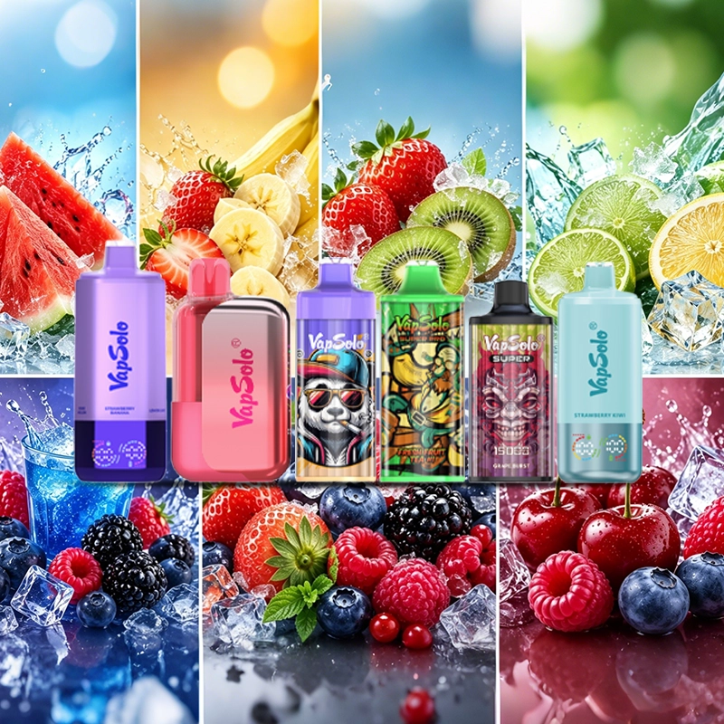 Vapsolo ízek a 7 legnépszerűbb eldobható vape íz 2026-ban